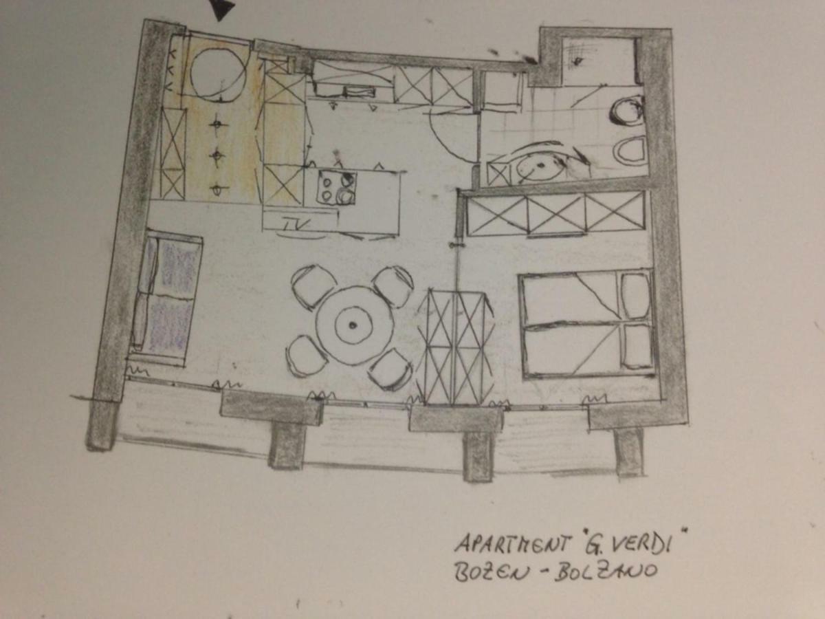 Apartment G.Verdi Bolzano Kültér fotó
